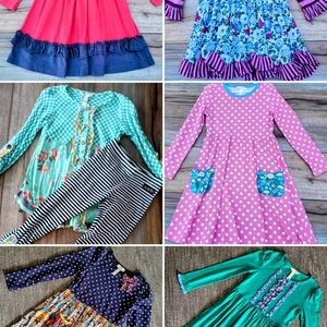 Matilda Jane Kids Dresses - Pink, Blue, Green Collection